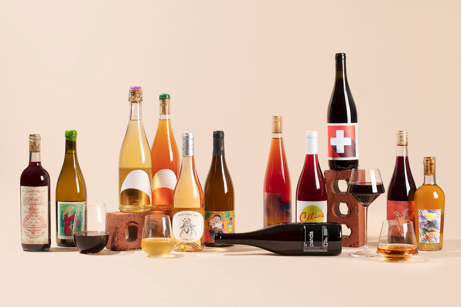 12 bottle natural wine club subscription