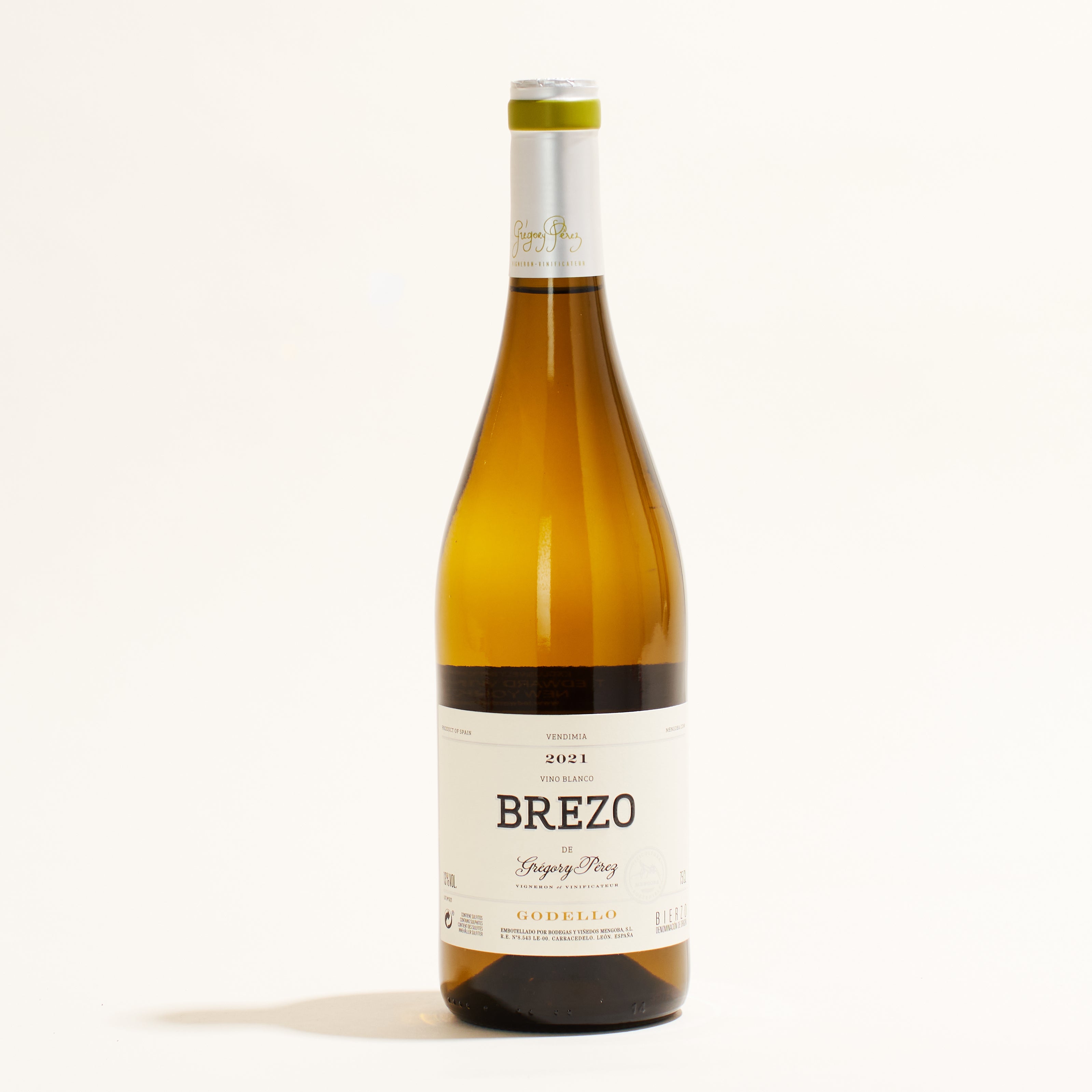 Brezo Blanco Gregory Perez natural white wine Bierzo Spain Front