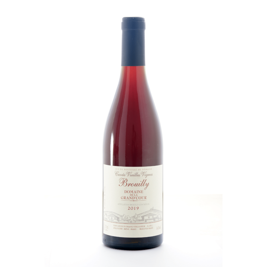 brouilly cuvee vieilles vignes dutraive beaujolais france natural red wine