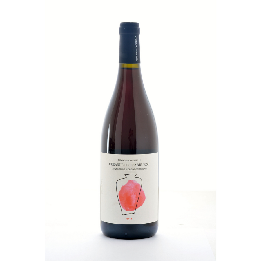 cerasuolo dabruzzo anfora cirelli abruzzo italy natural red rose wine 