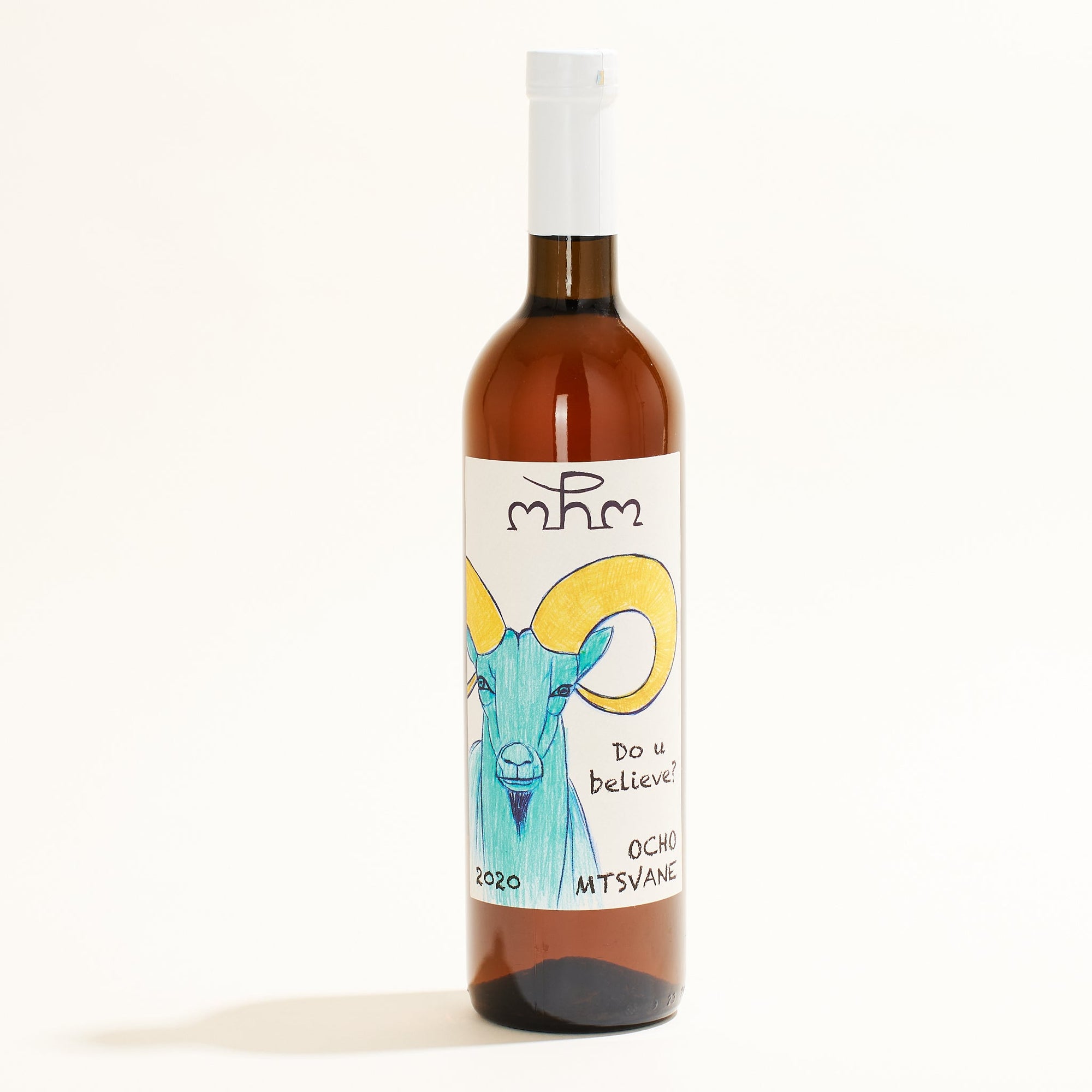 Do you believe? Ocho natural white wine Kakheti Georgia front