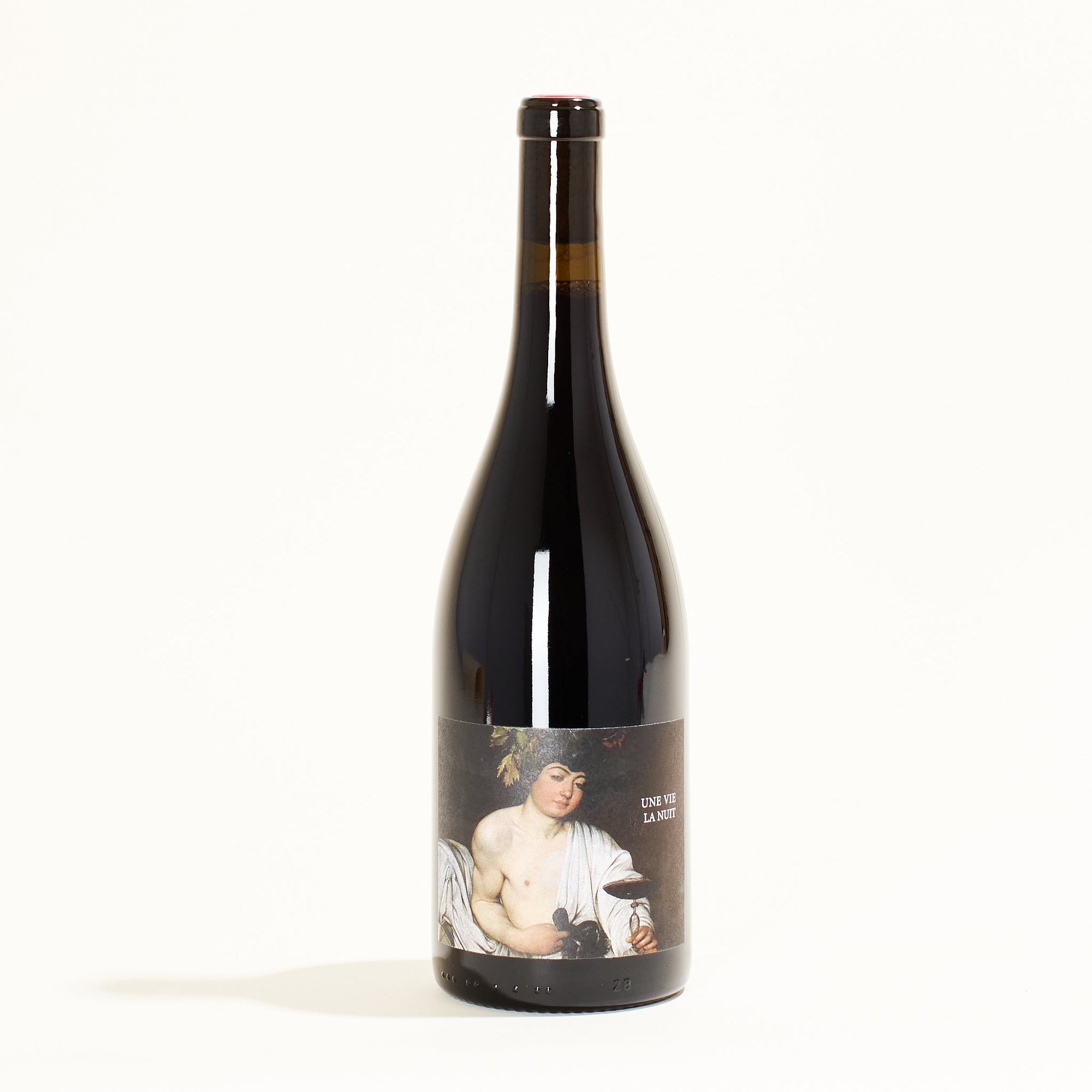 Domaine Hors Champ Une Vie la Nuit Syrah natural red wine Languedoc-Roussillon France front  label