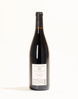 Estezargues Genestas natural red wine Southern Rhone France back label