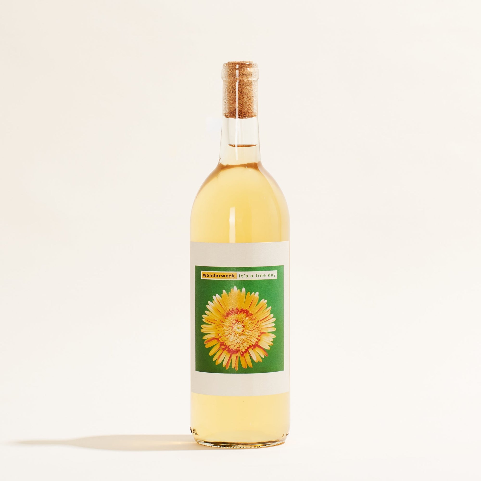 It&#39;s a Fine Day Wonderwerk natural white wine California USA front