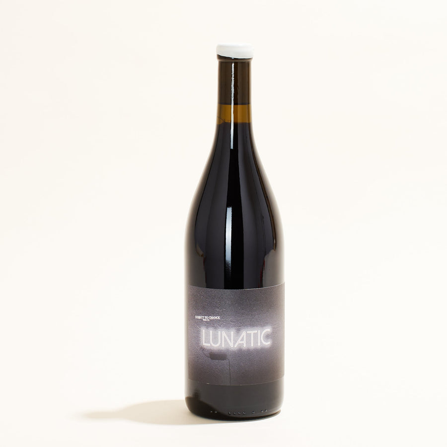 Lunatic Subject to Change natural red wine Mendocino USA front