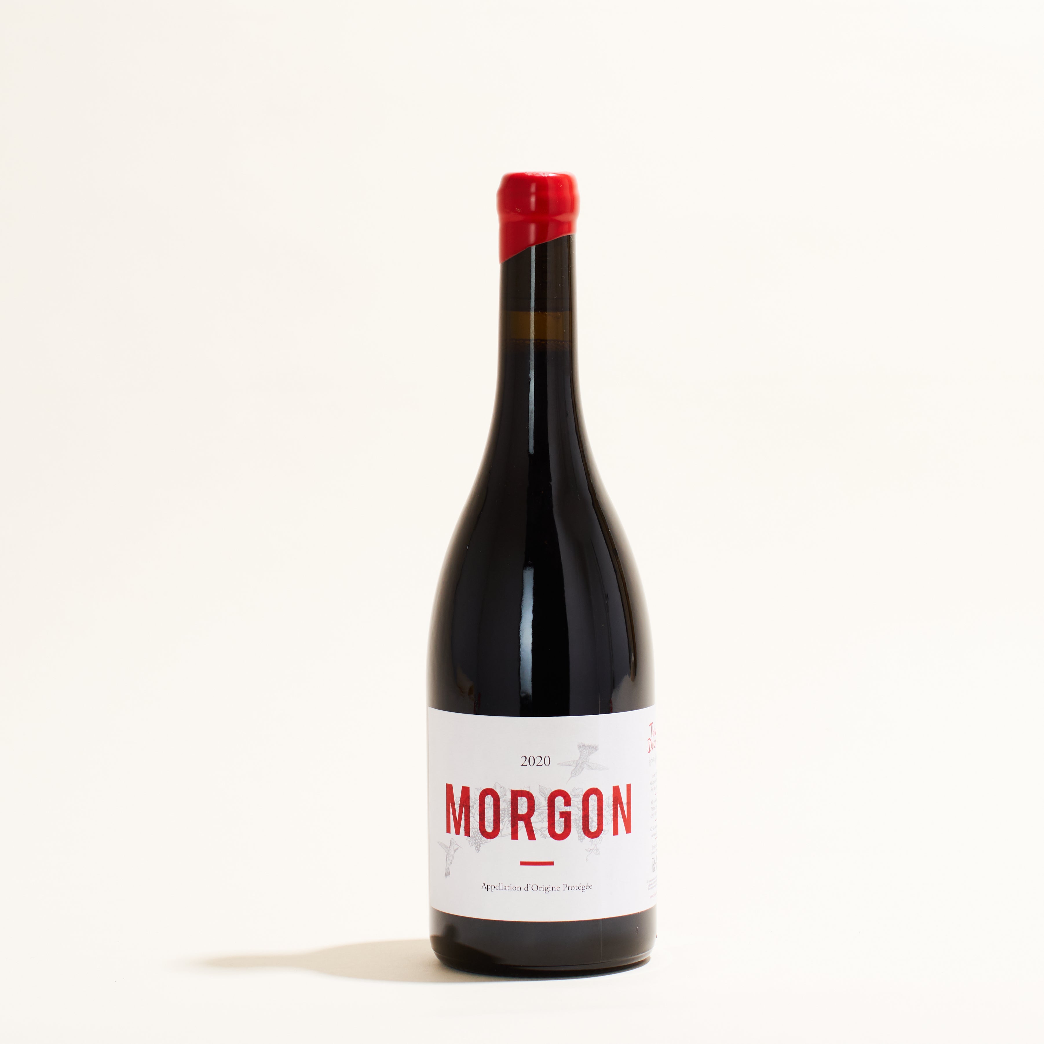 Morgon Thibault Ducroux natural red wine Beaujolais France front
