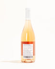 Mortier Brain de Folie Rosé natural Rosé wine Loire France back label