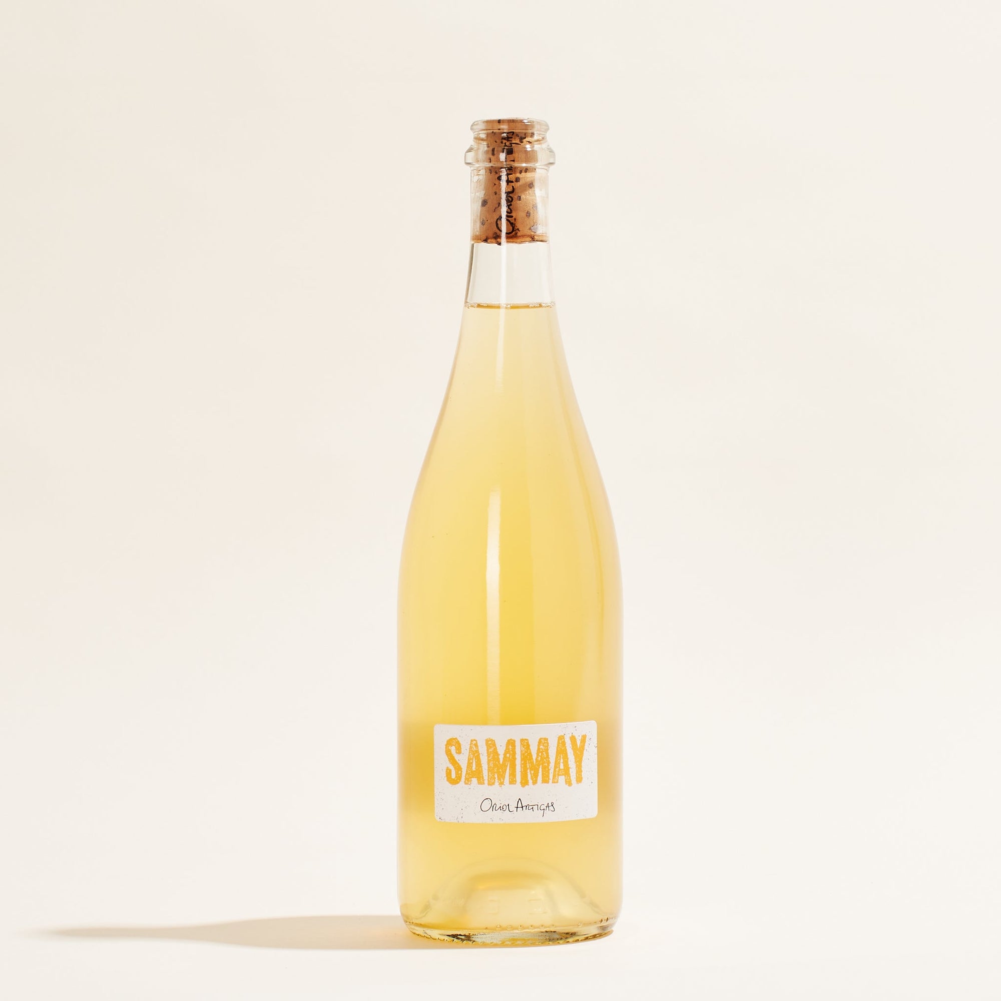 Sammay Blanc Oriol Artigas natural orange wine Catalonia Spain front