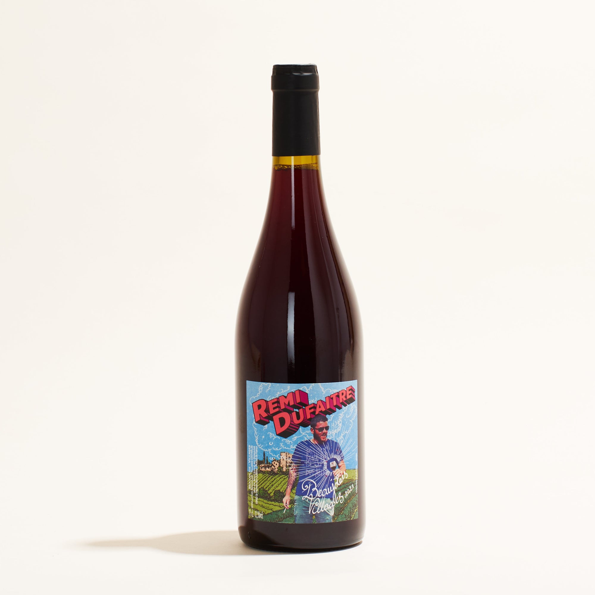 Super Remi Dufaitre natural red wine Beaujolais France front