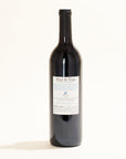 Testa Vineyard Old Vine Field Blend Post & Vine natural red wine Contra Costa County USA back