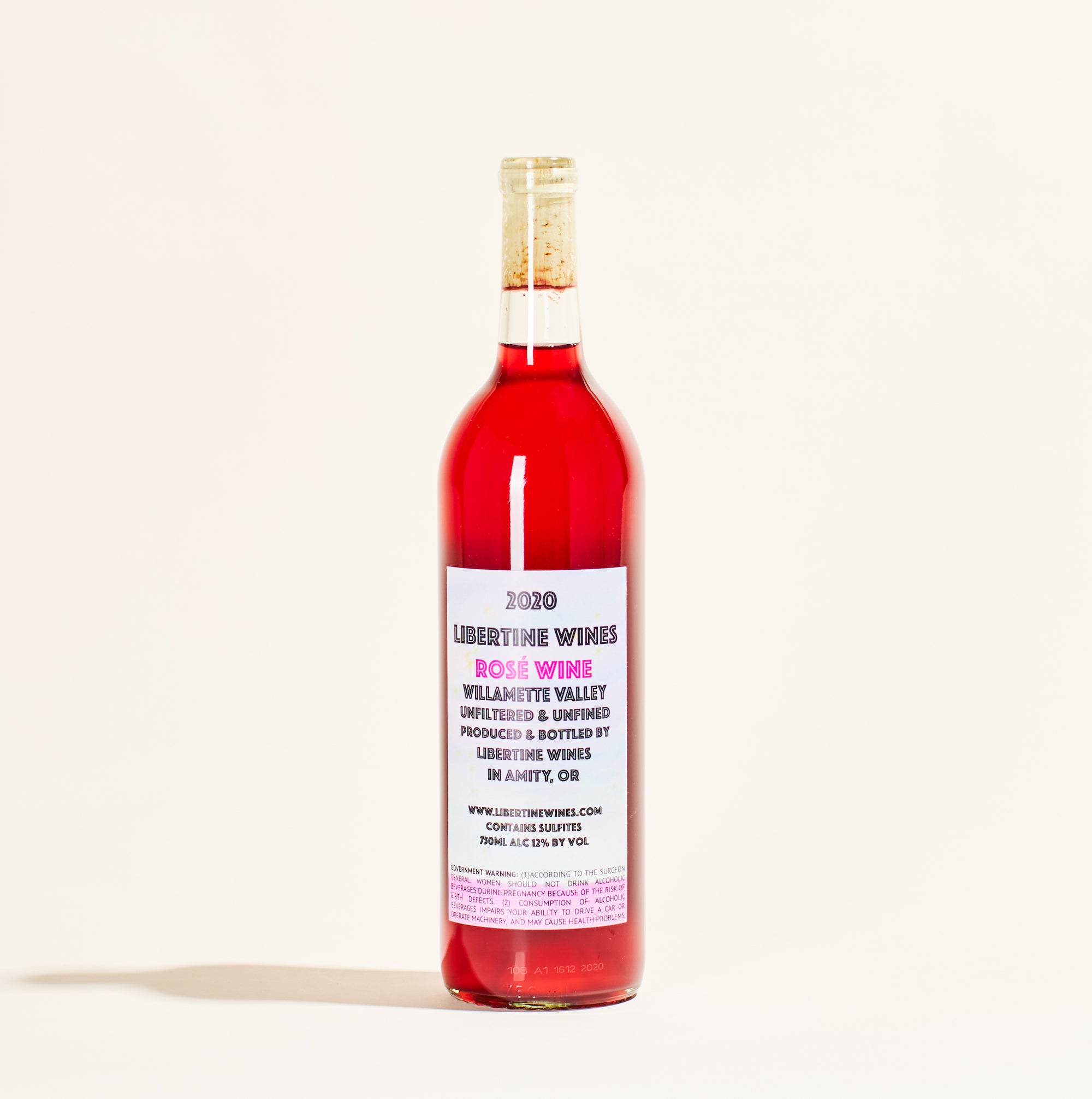 natural rose wine acid freak rose libertine oregon usa