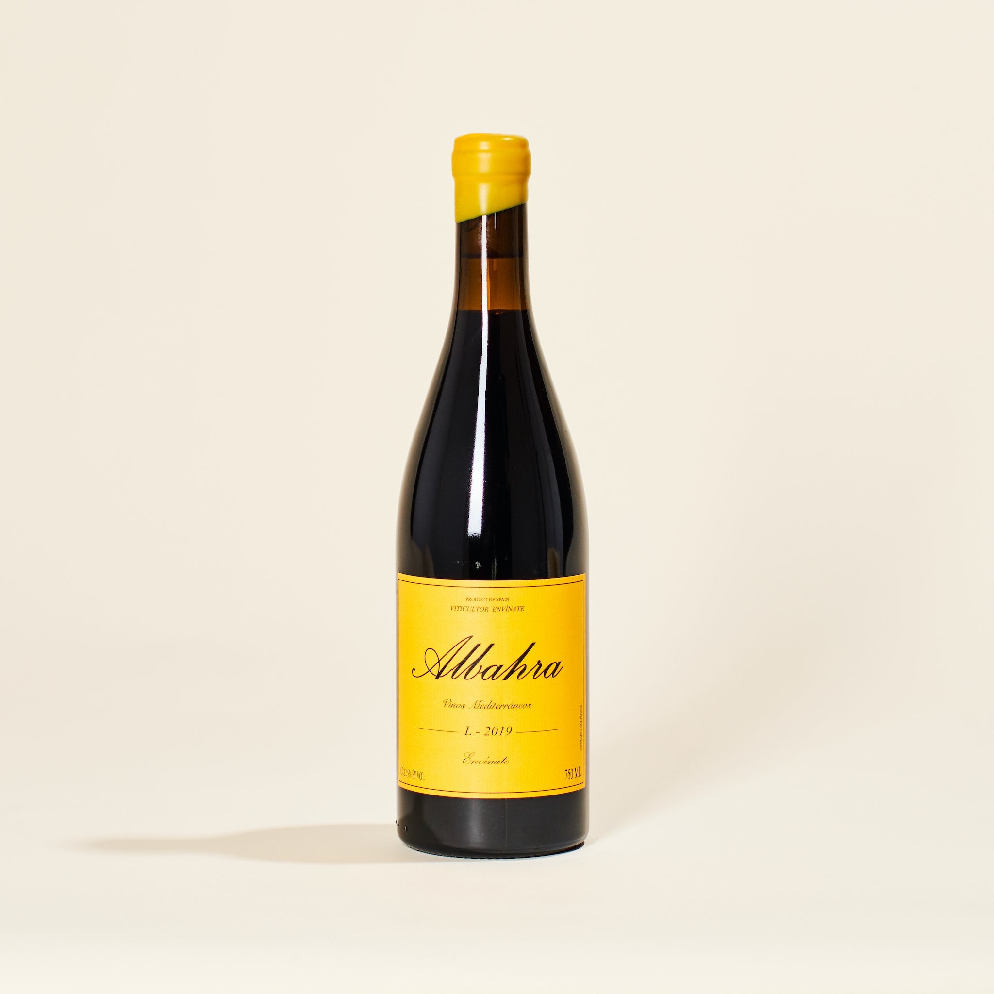 alhabra envinate canary islands spain natural red wine 