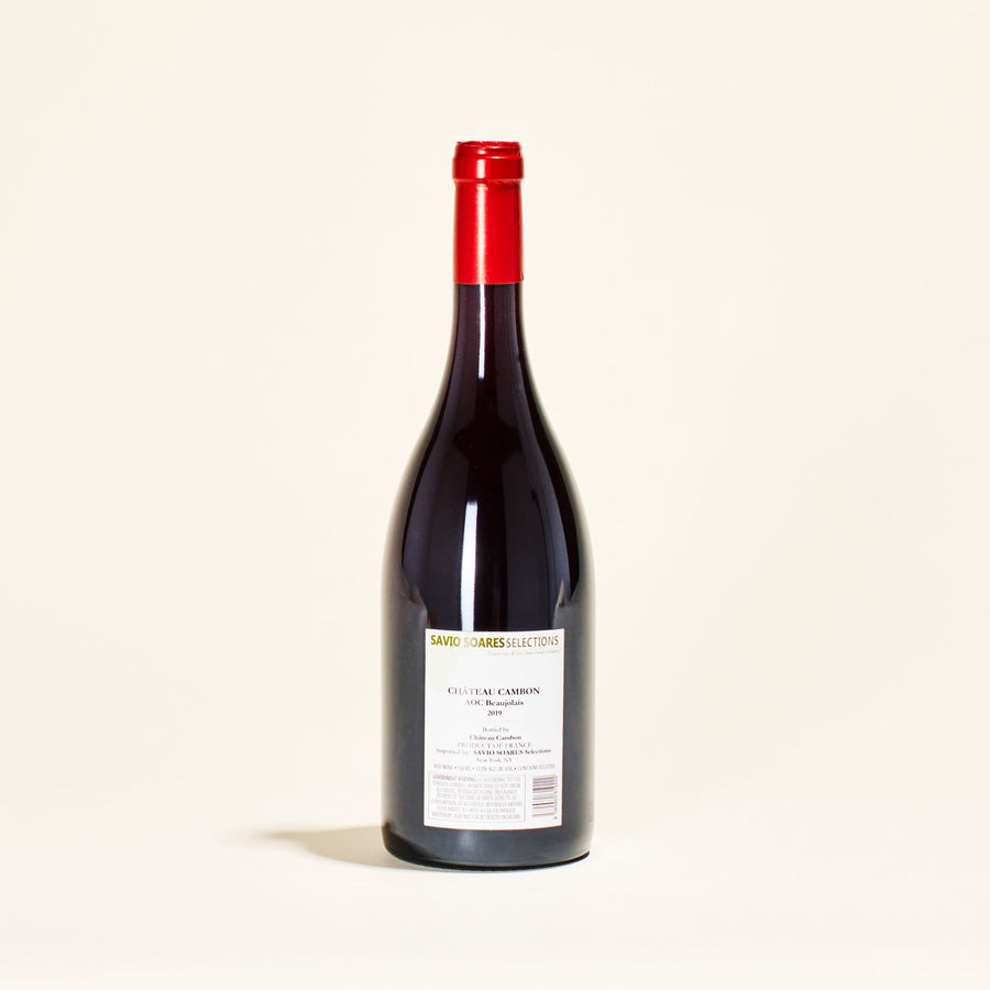 red natural wine beaujolais cambon 