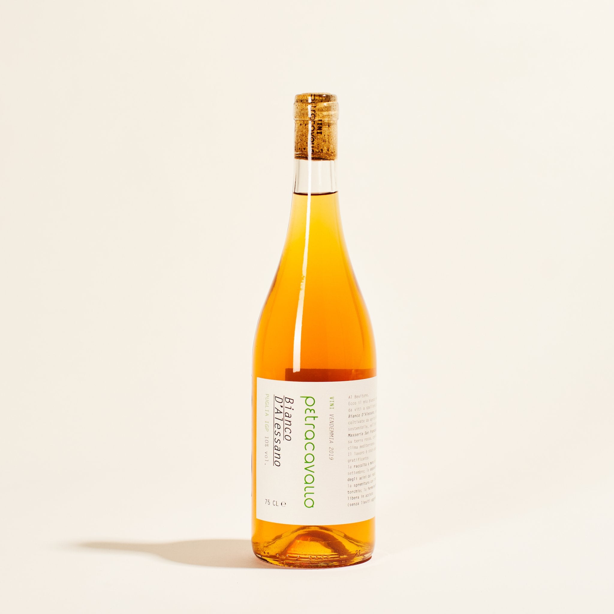 bianco dallesano petracavallo puglia italy natural orange wine