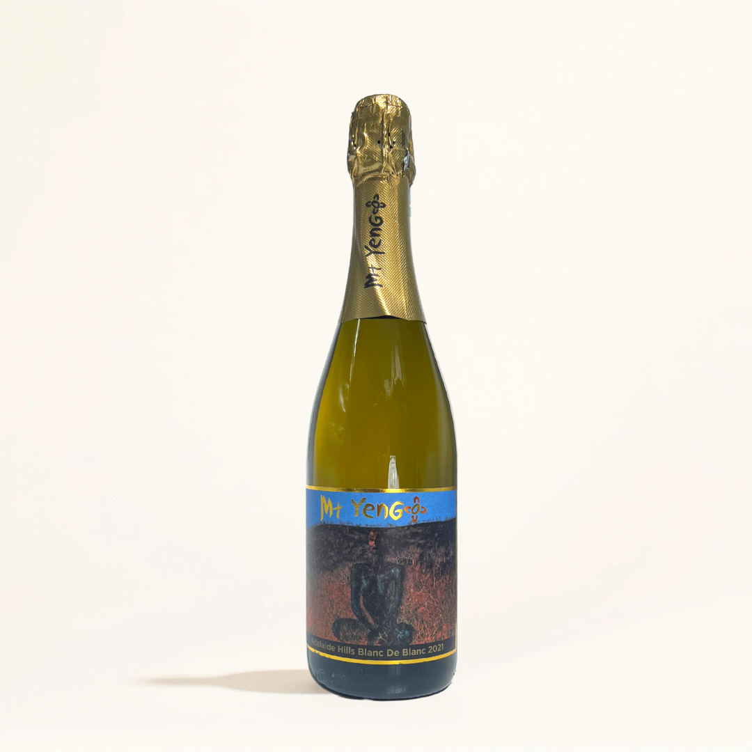 blanc de blancs mt yengo natural Sparkling wine Adelaide Hills Australia front