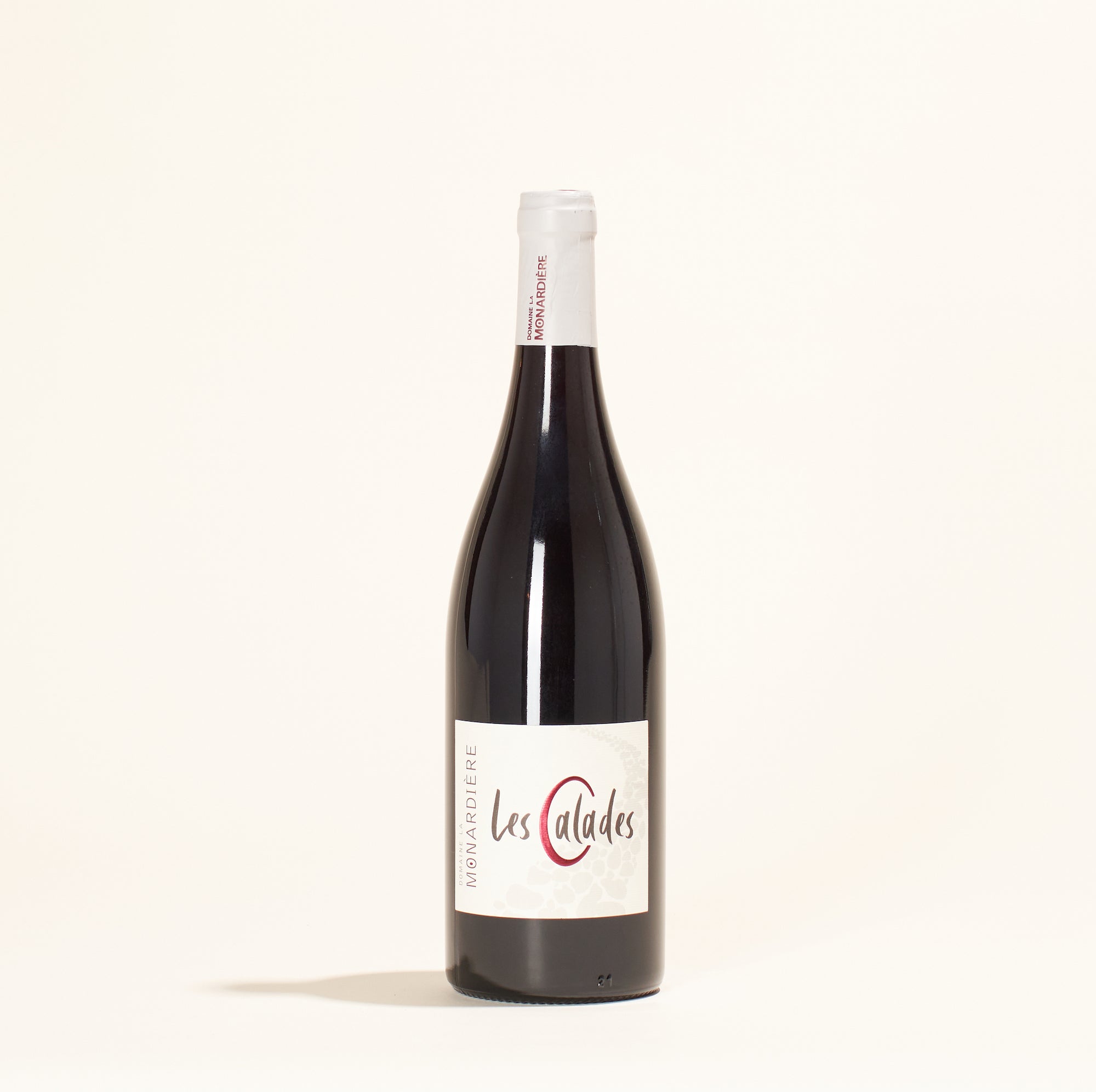 calades domaine la monardiere natural red wine rhone france