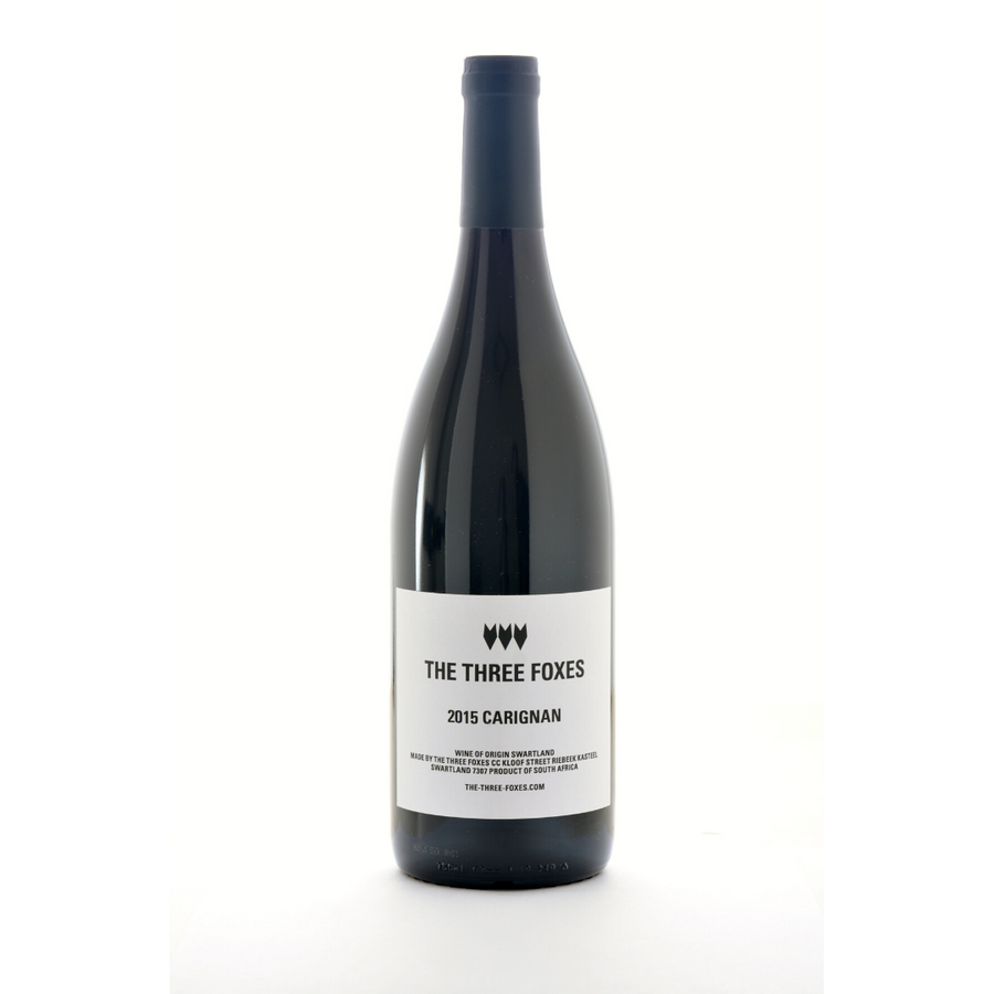 carignan three foxes western cape south africa natural red wine 