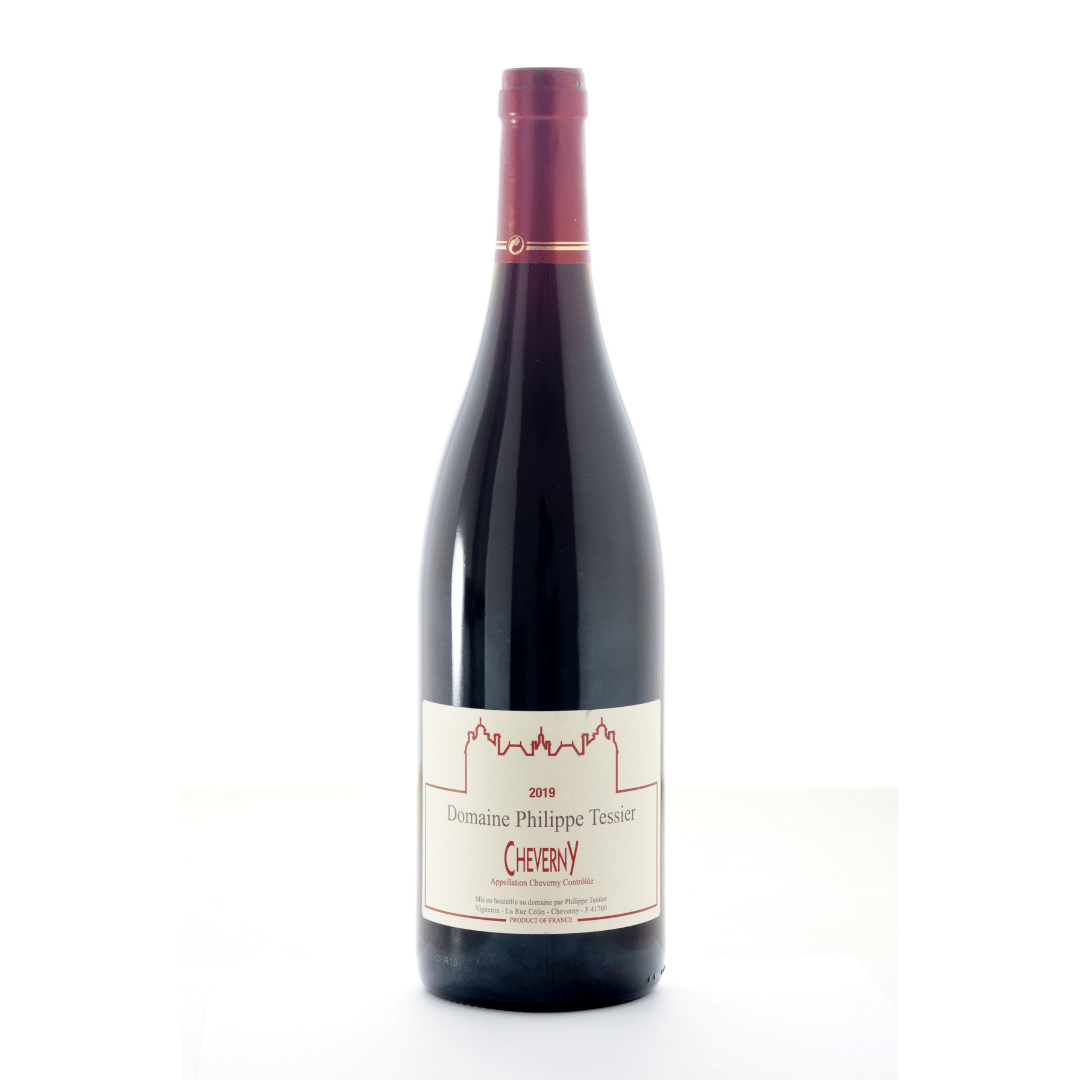 cheverny rouge aoc philippe tessier loire france natural red wine