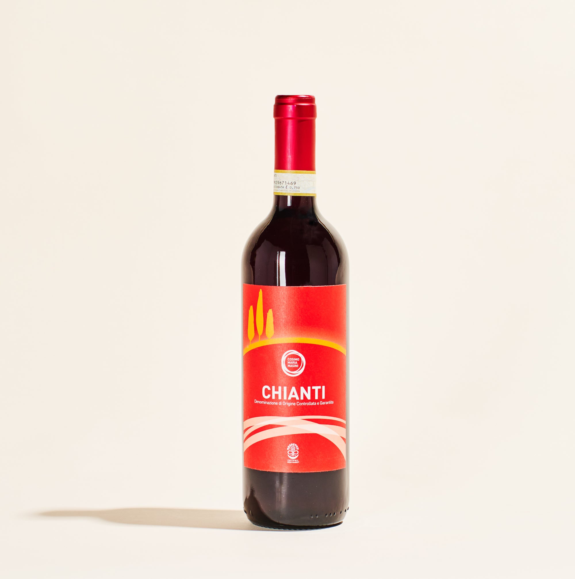 chianti cosimo maria masini chianti italy natural red wine bottle