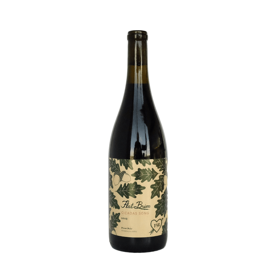 cicadas song pinot noir flat brim wines oregon usa natural red wine 