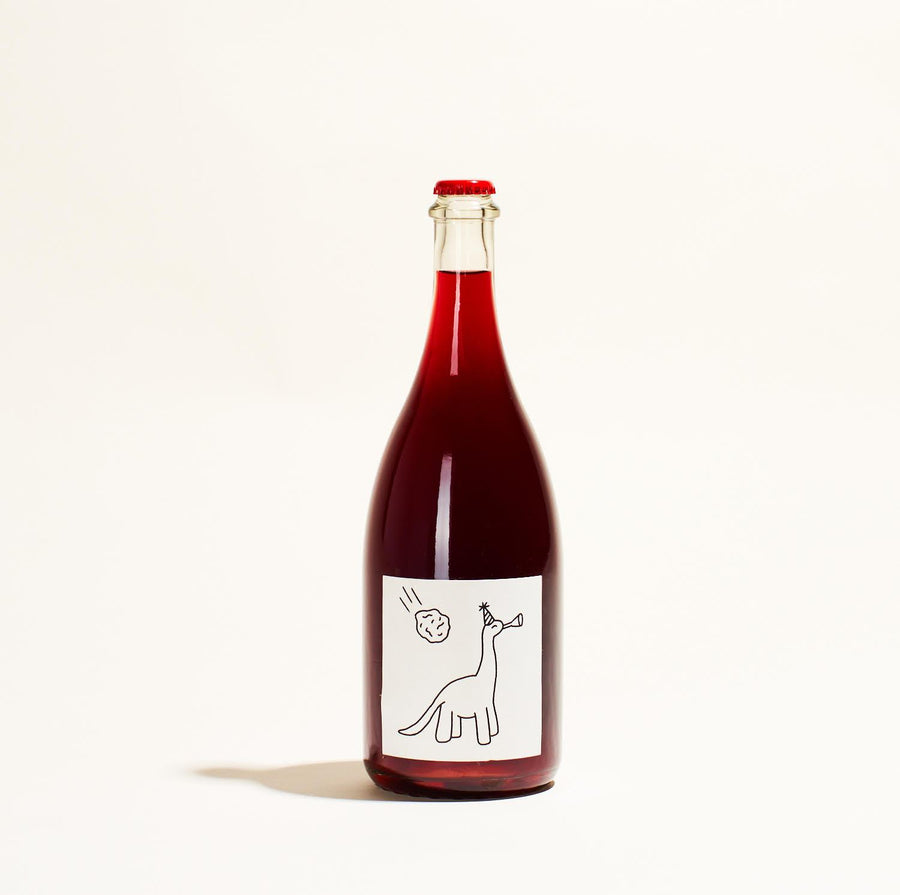 dino fizzy red everything is ok natural sparkling red wine california united states