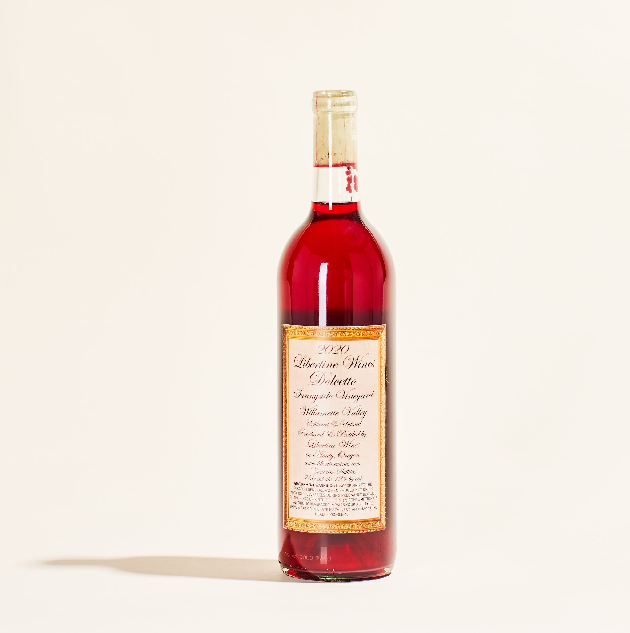 oregon usa dolcetto rose libertine natural rose wine 