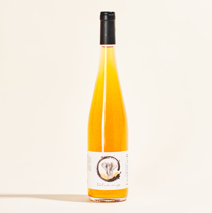 elefanta orange by lindenlaub natural orange wine from alsace france