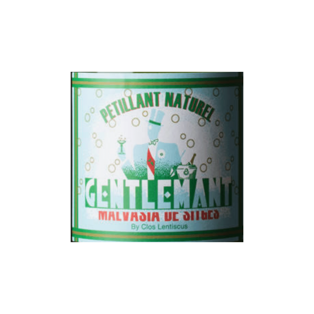 sparkling white natural wine gentlemant pet nat clos lentiscus  penedes spain