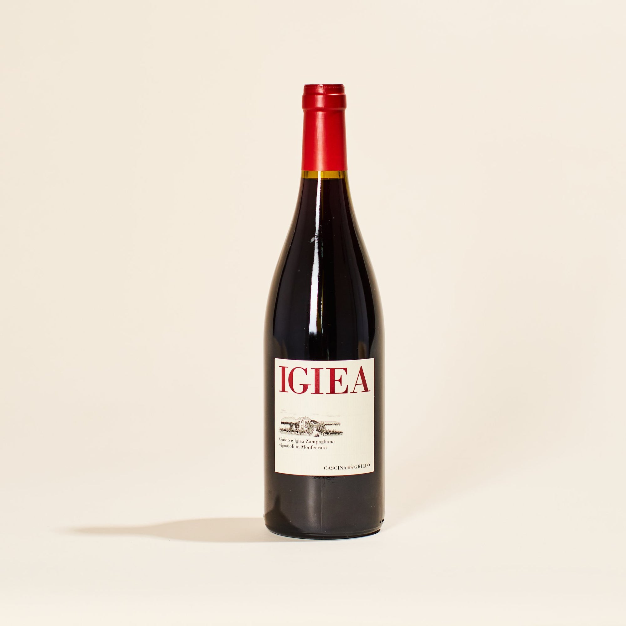 igiea tenuta grillo piemonte italy natural red wine