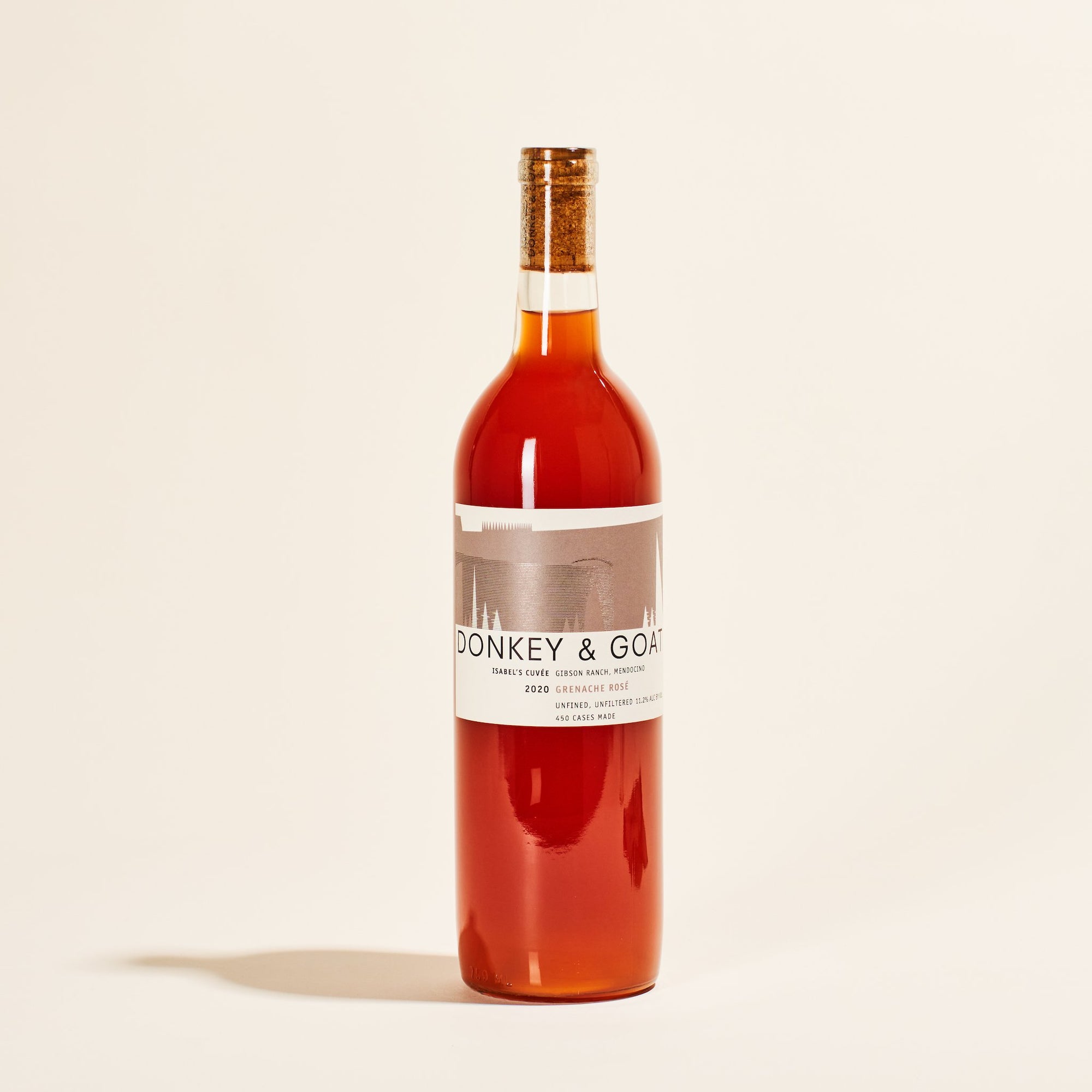 Isabels cuvee rose donkey goat rose natural wine california usa