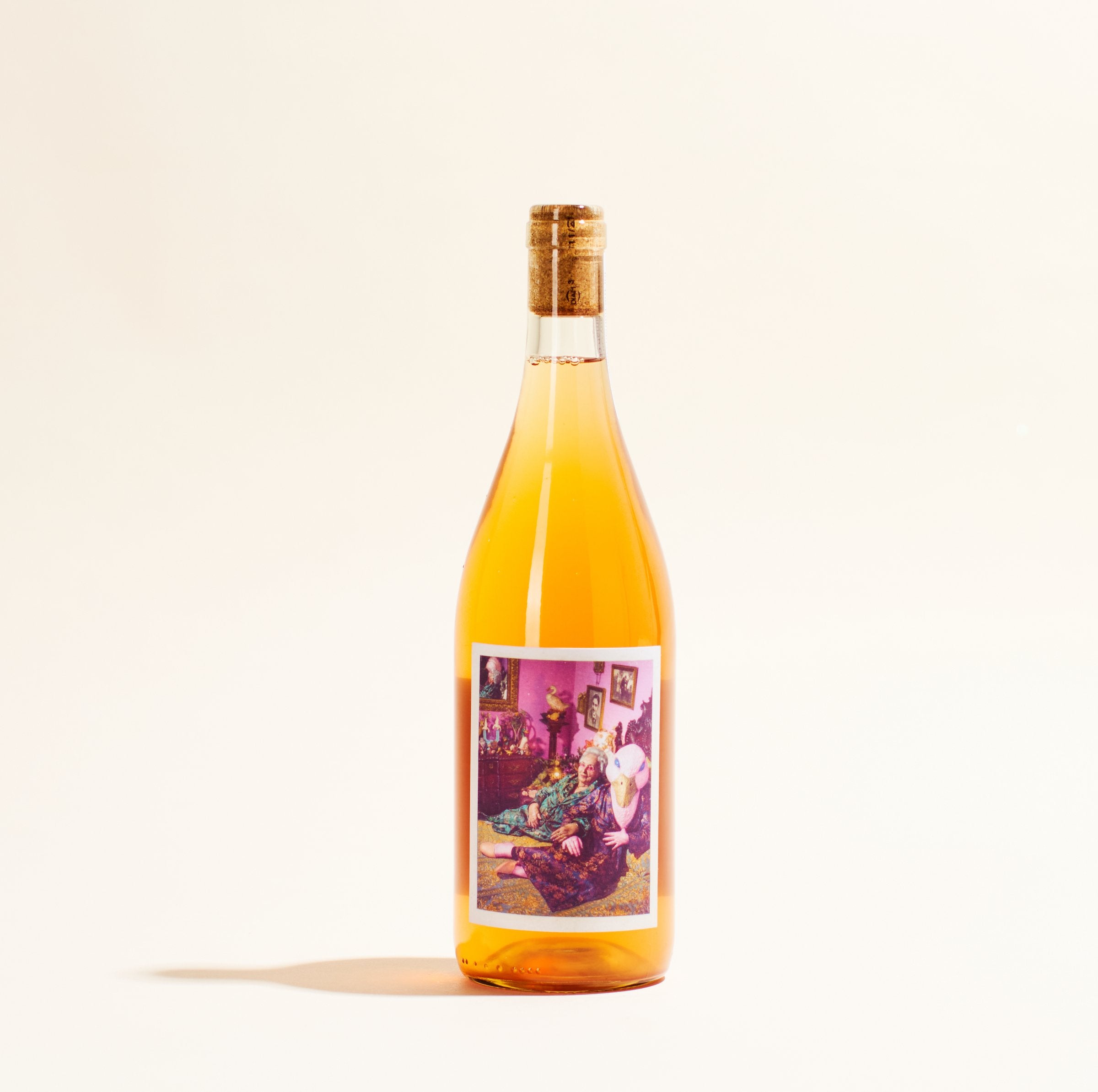 kite duck duckman bairrada portugal natural rose wine bottle