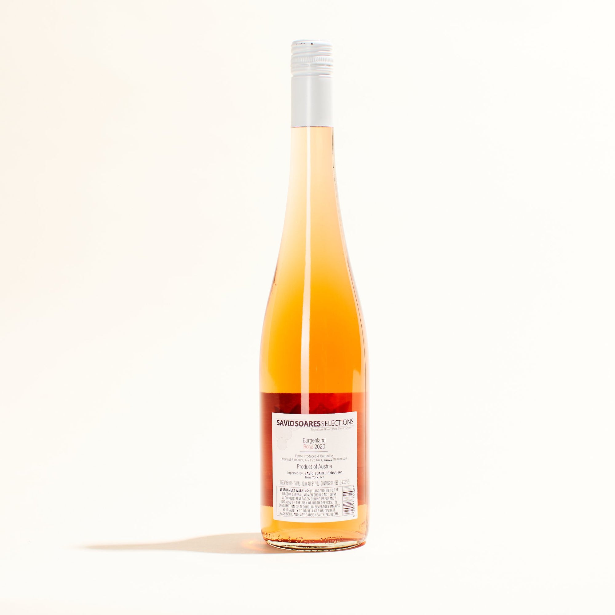 konig rose weingut pittnauer natural rose wine burgenland from austria back