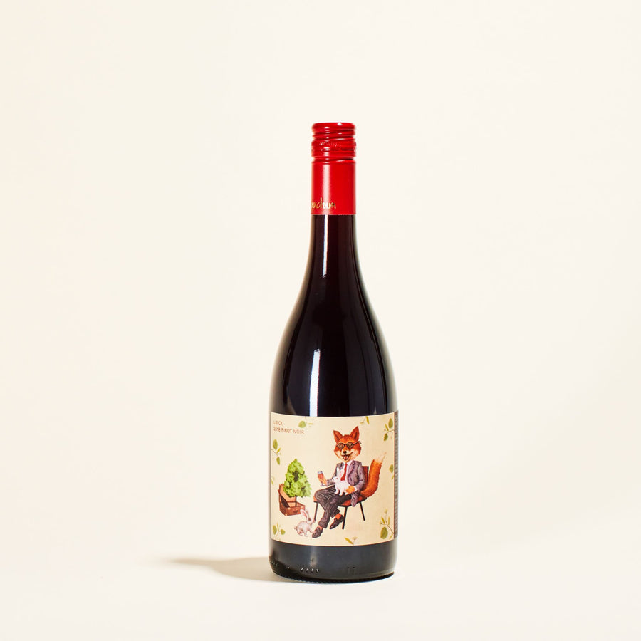 lisica pinot noir domaine sanctum natural red wine primorje slovenia 
