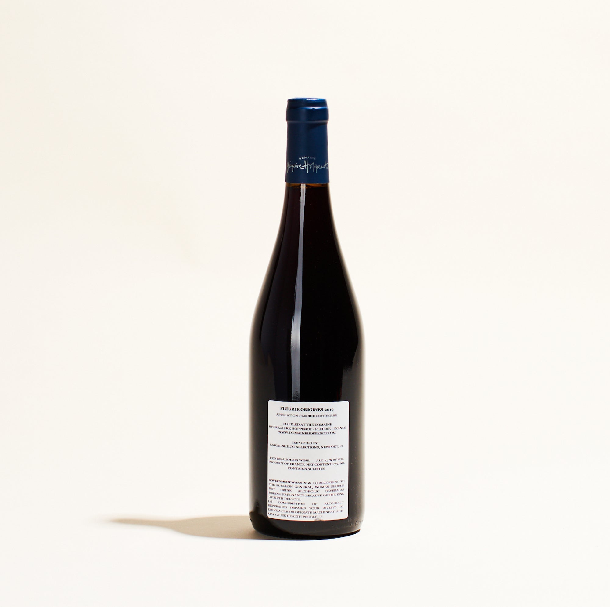 natural red wine lorigine domaine hoppenot beaujolais france