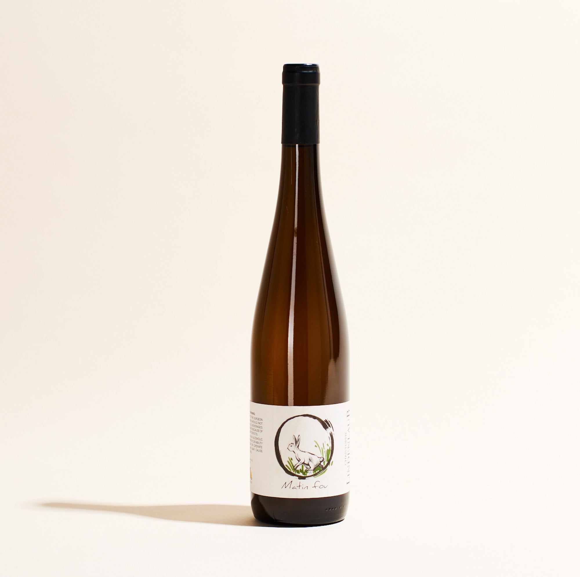 matin fou lindenlaub natural orange white wine alsace france