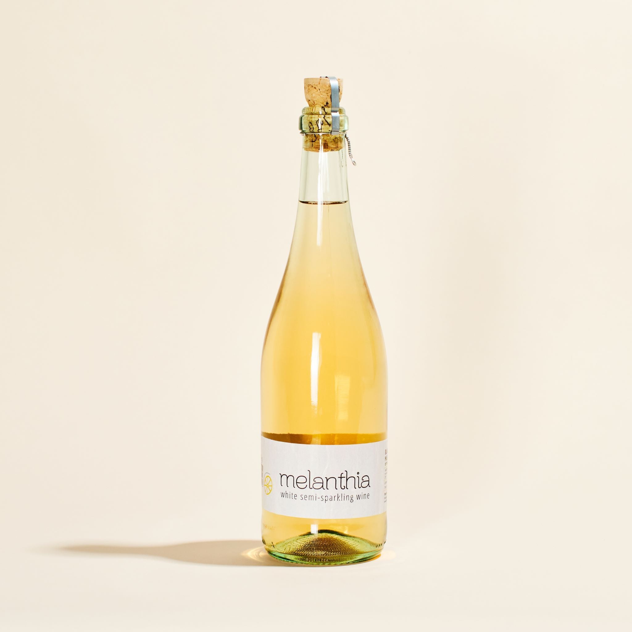melanthia sparkling papras bio wines tyrnavos greece natural white wine