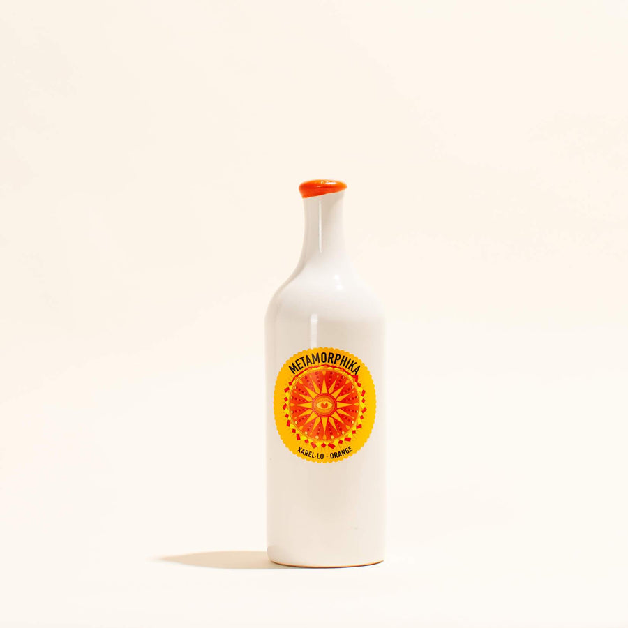 metamorphika xarel lo brisat costador natural orange wine catalunya spain front label