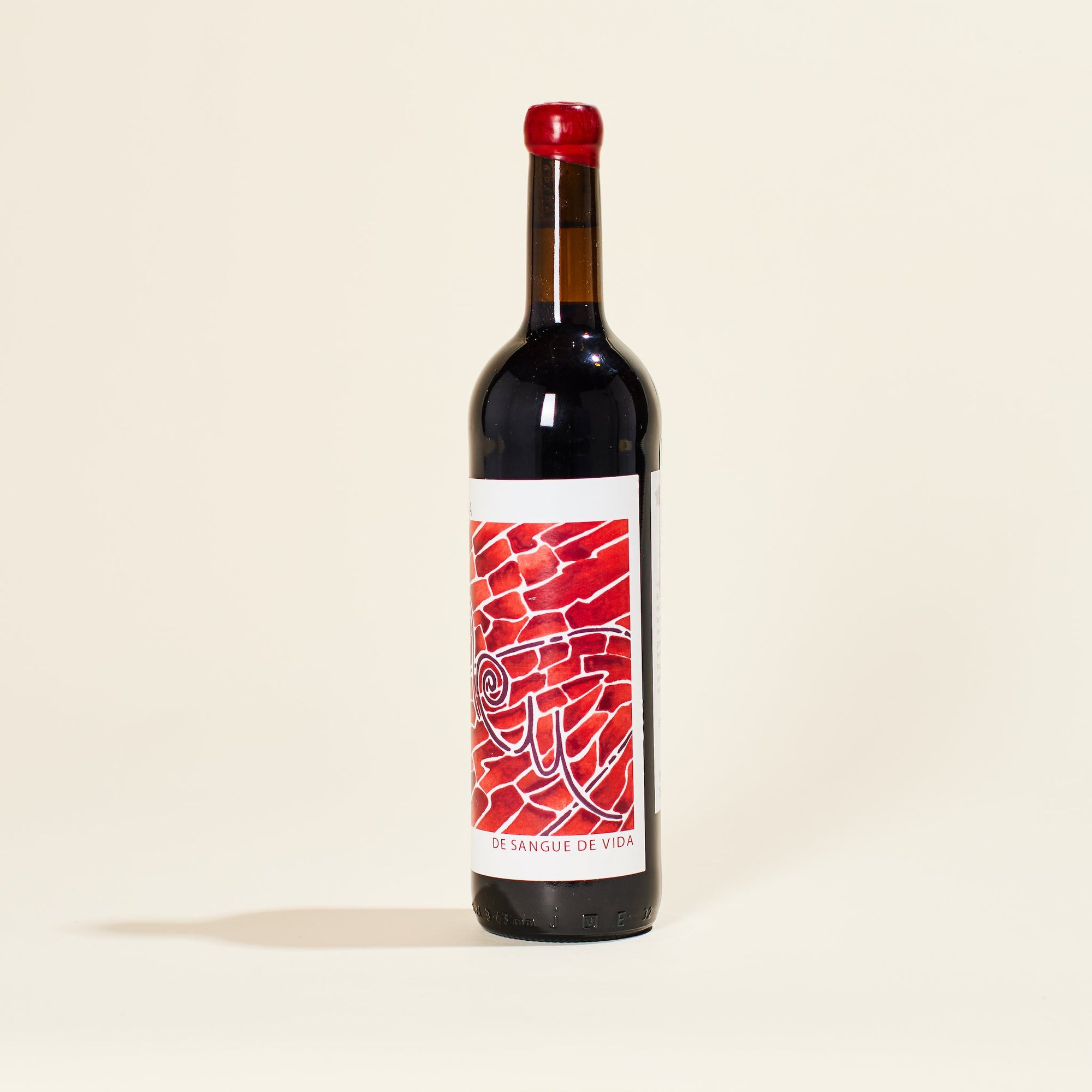 natural red wine bottle meu la perdida red glicia spain