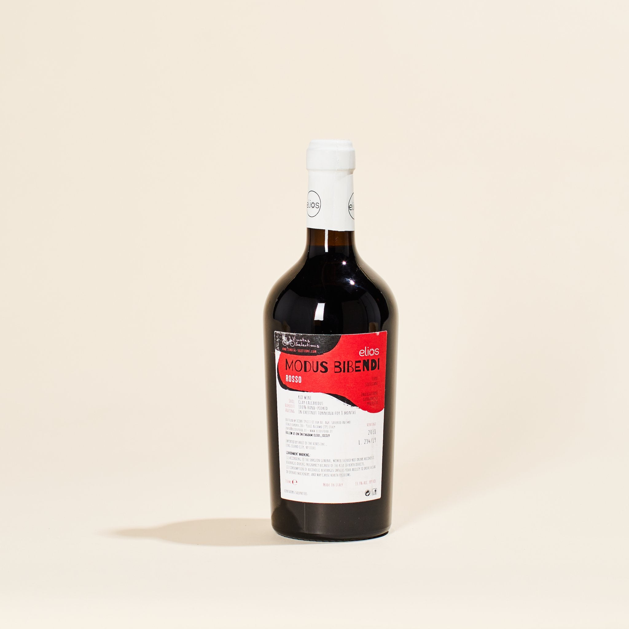natural red wine modus bibendi nero davola elios sicily italy