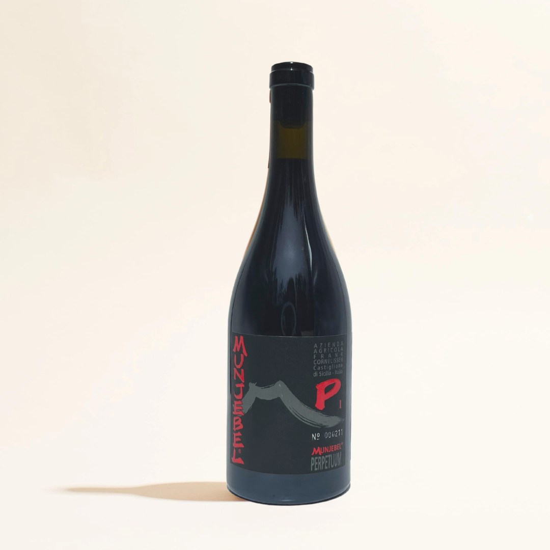 munjebel perpetuum 1 rosso frank cornelissen natural red wine Sicily Italy front