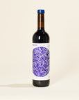 natural red wine bottle o poulo la perdida galicia spain
