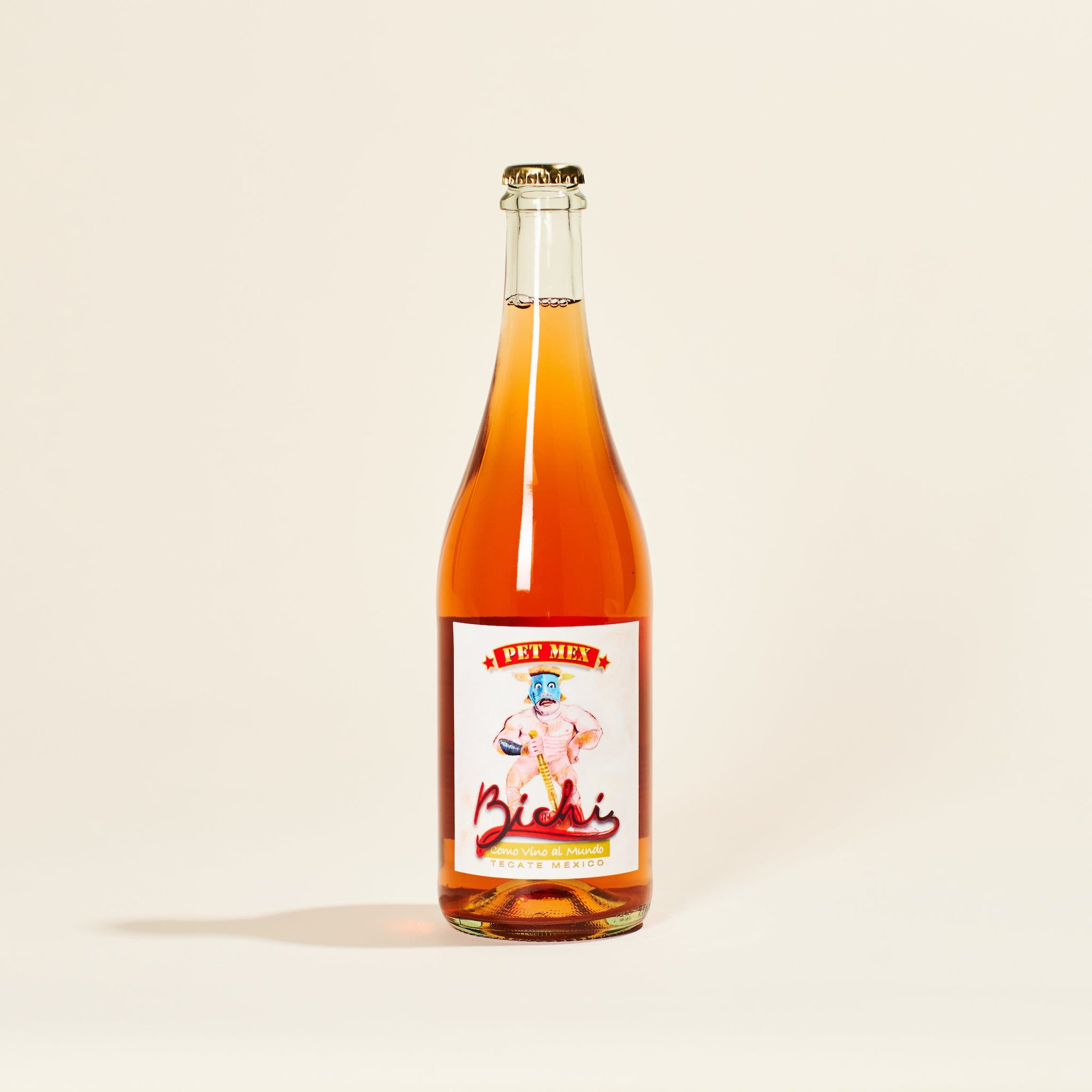 pet mex bichi baja california mexico natural sparkling rose wine 