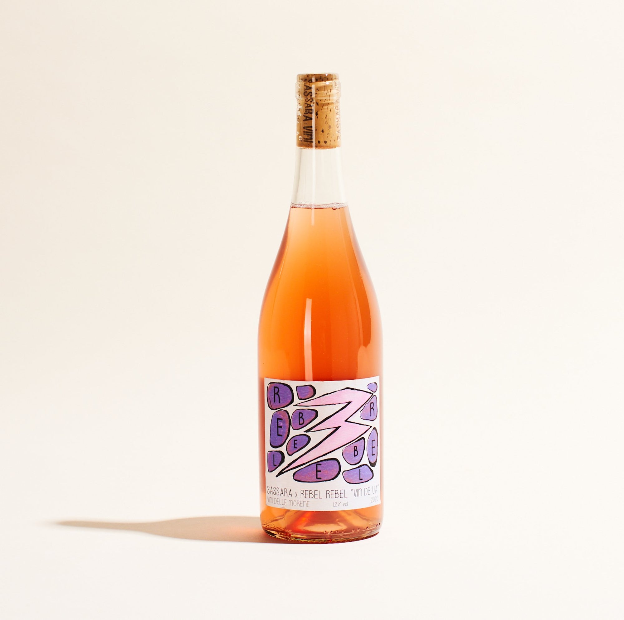 rebel rebel rosato della staffa natural wine