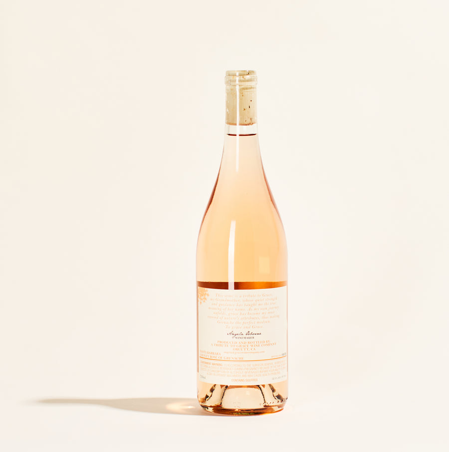 natural white rose wine rose tribute to grace california usa 