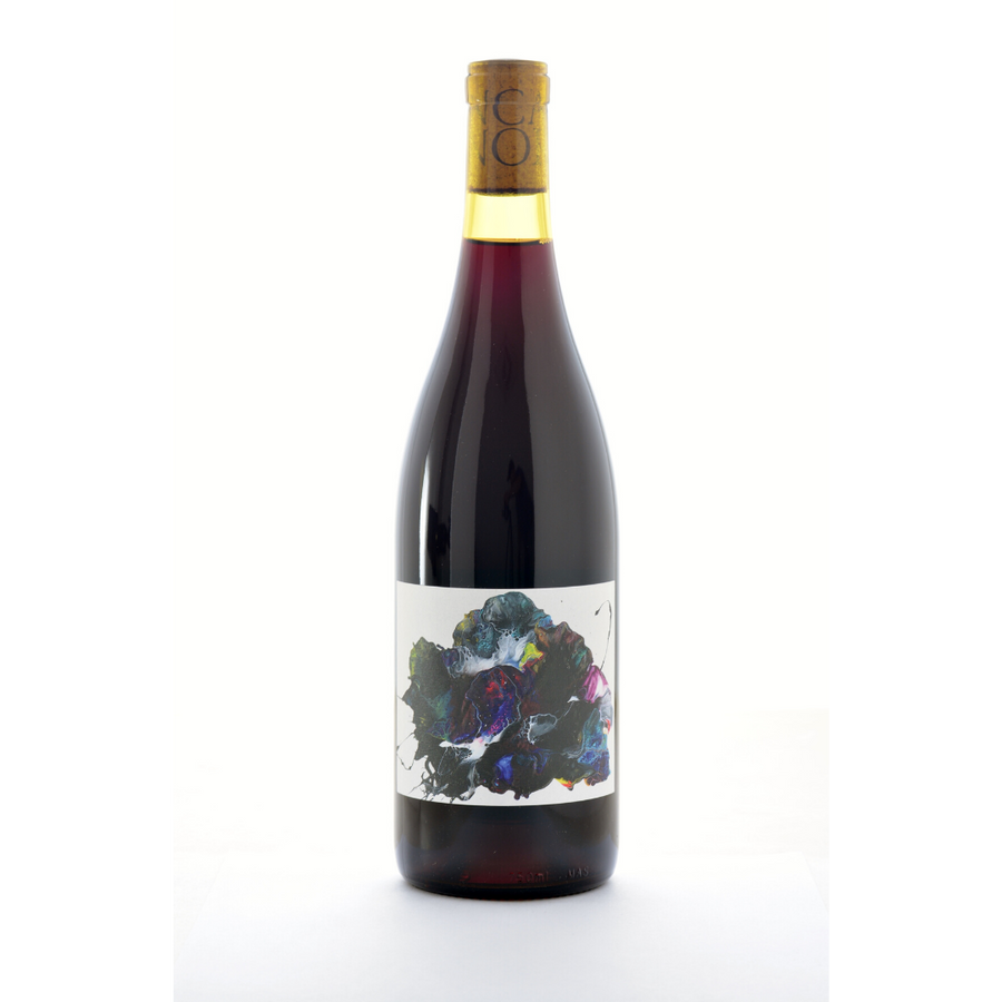 santa cruz pinot noir vinca minor california usa natural red wine 