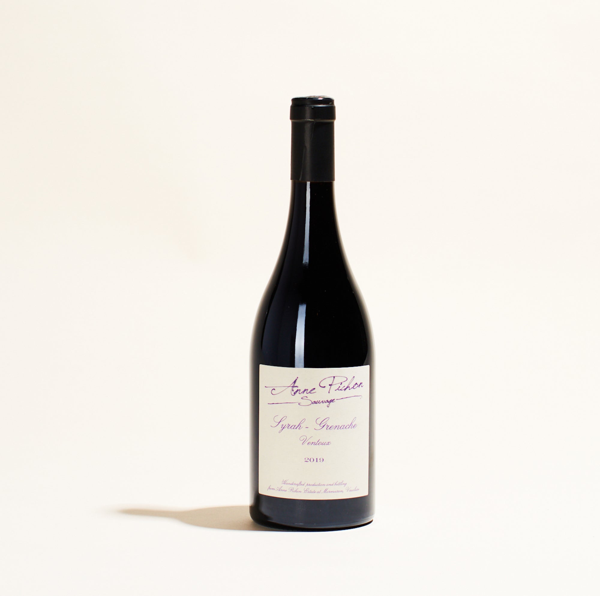 sauvage anne pichon natural red wine rhonevalley france front