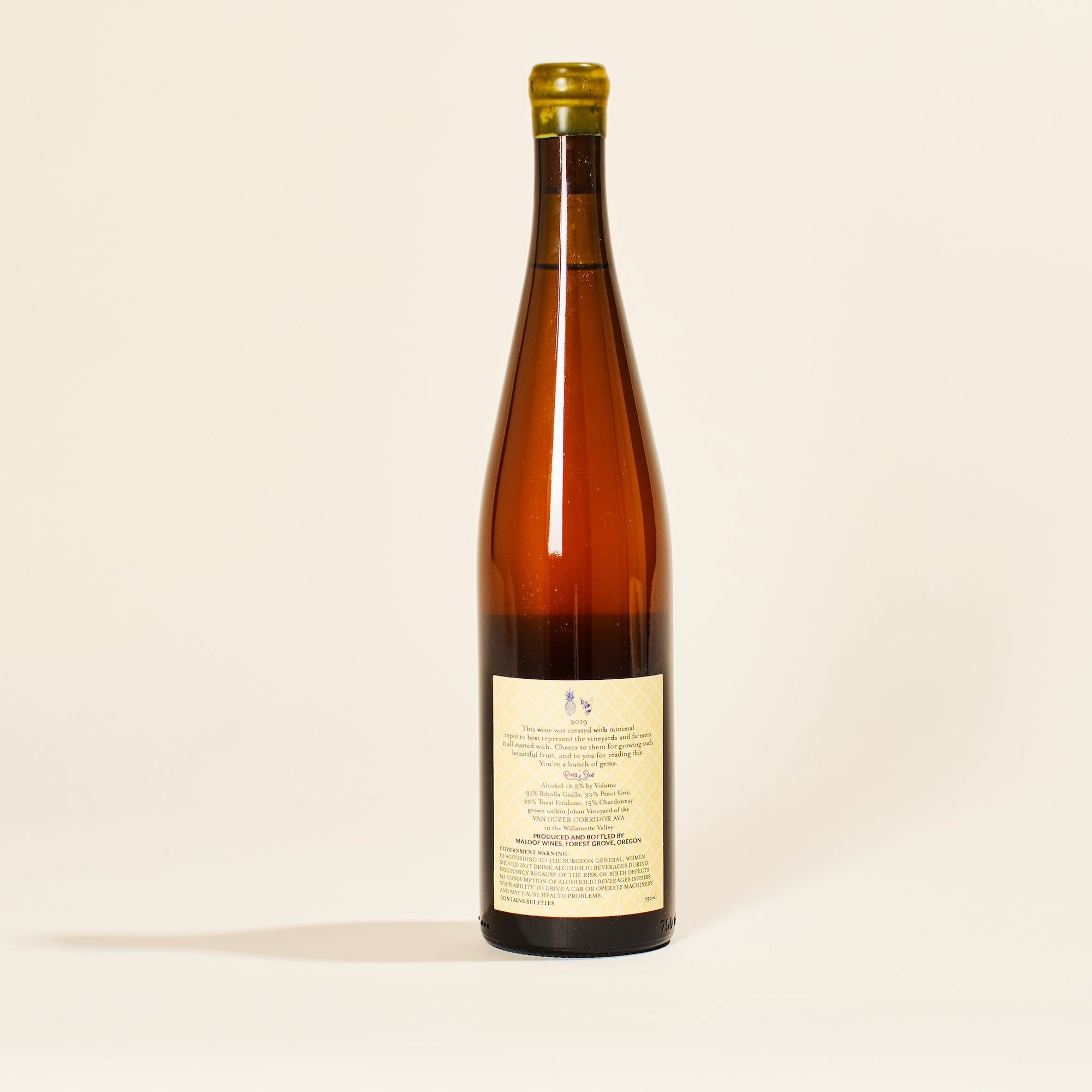 orange natural wine scrambled sticks maloof