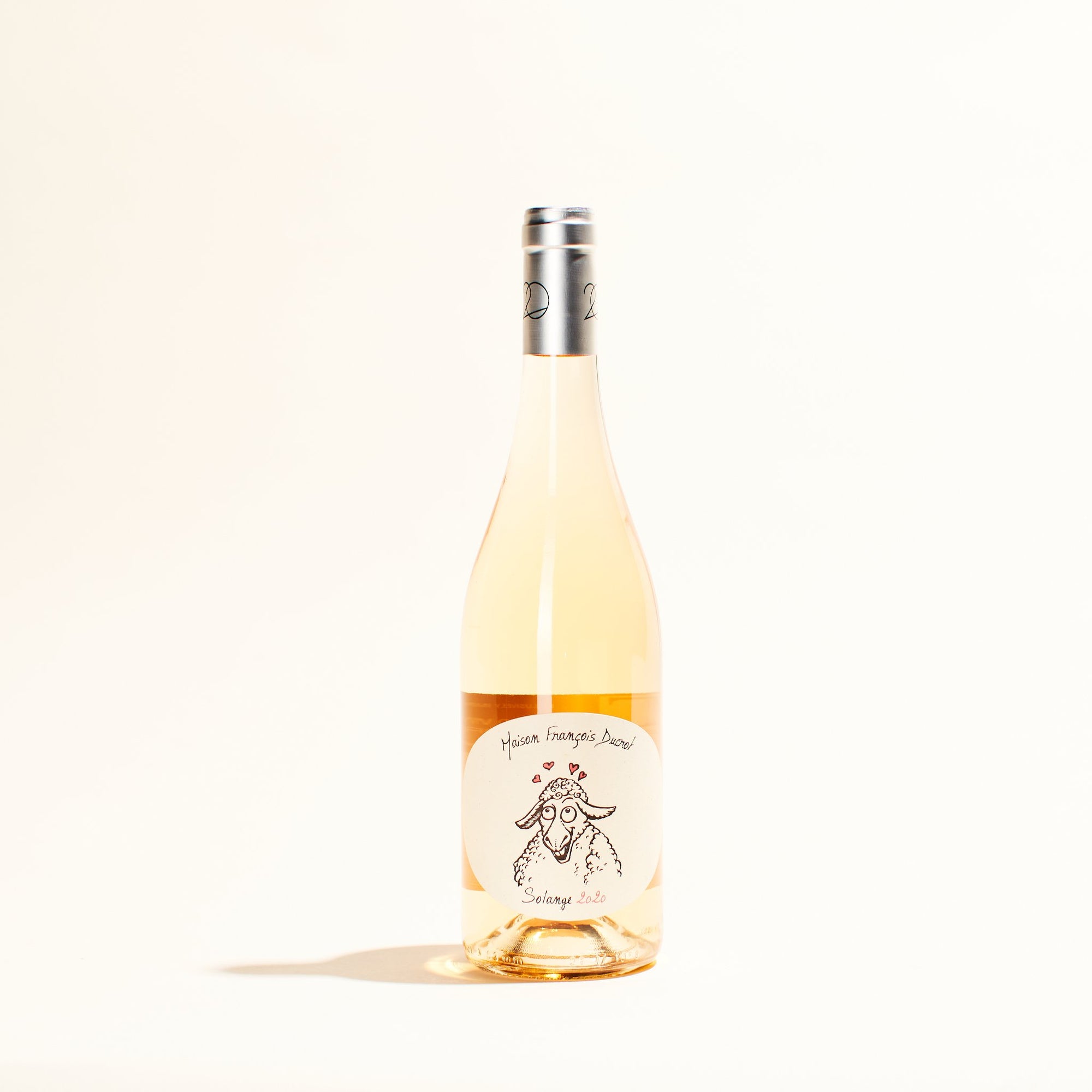 solange by francois ducrot natural rose wine from languedoc roussillon france