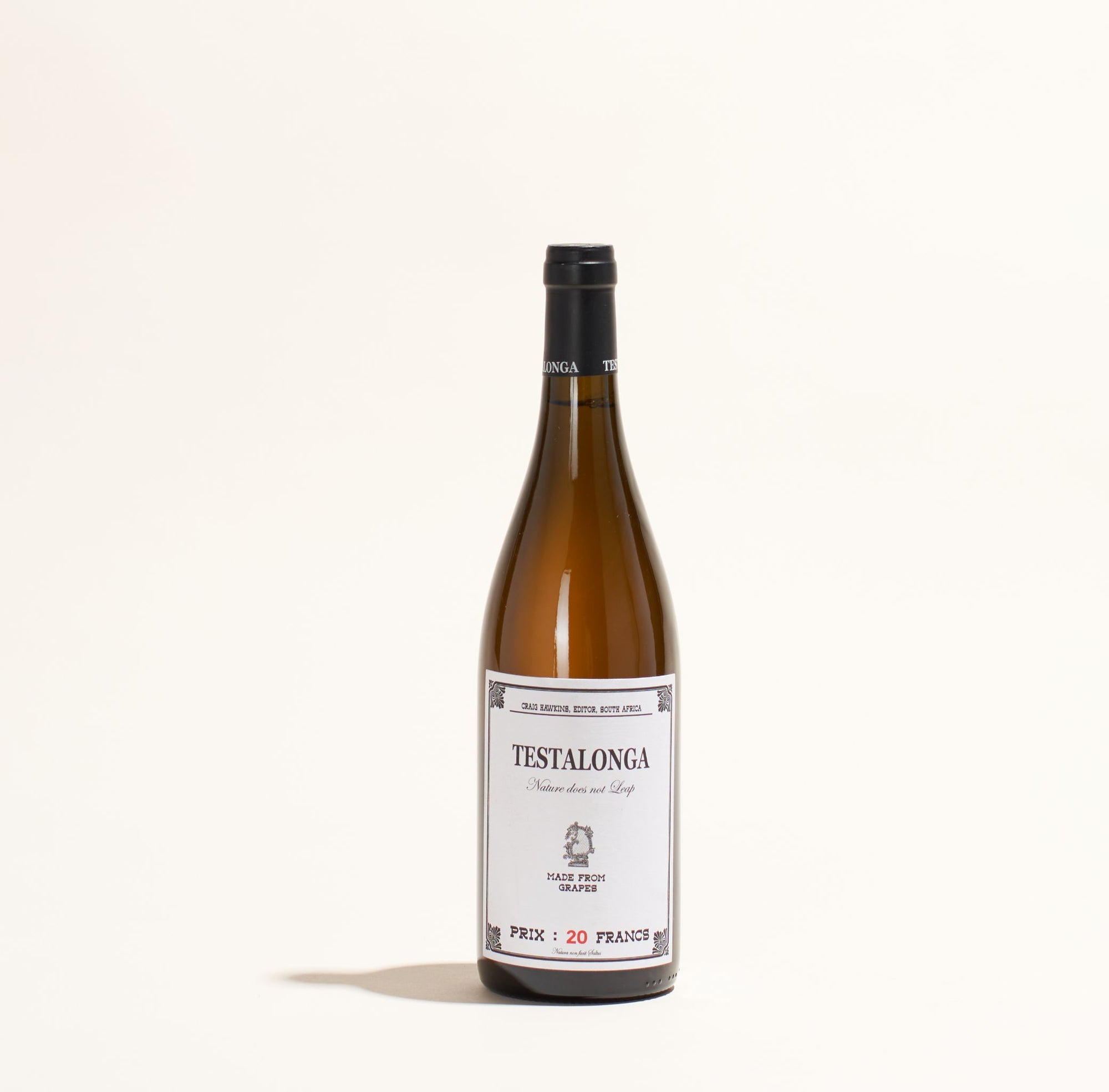 el bandito testalonga natural orange wine swartland south africa front