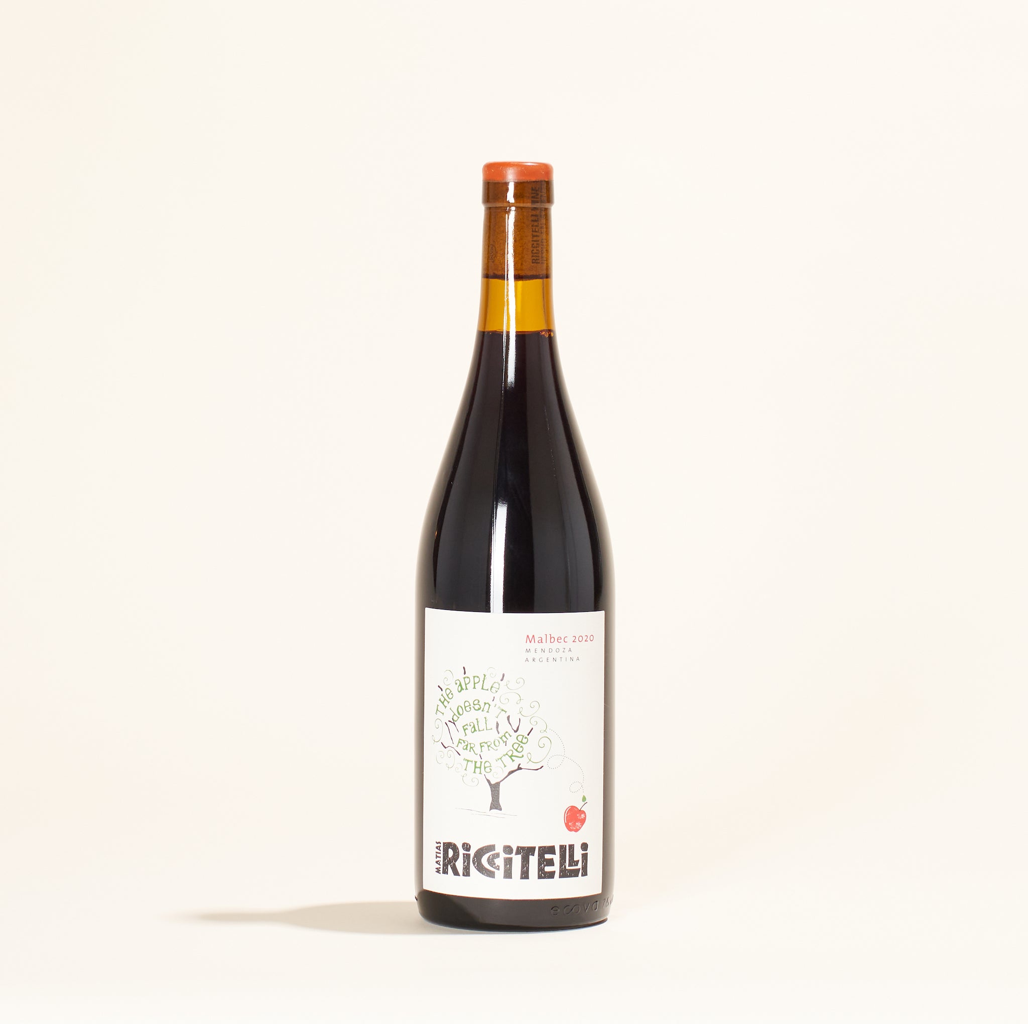 the apple doesnt fall far matias riccitelli natural red wine mendoza argentina front